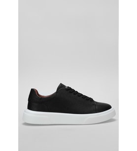 Lufian Tommy Yeni Sezon Günlük Casual Erkek Sneaker Ayakkabı Siyah Beyaz (Siyah - Beyaz)