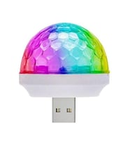 Müziğe Ve Sese Duyarlı Usb Girişli Mini Disko Topu