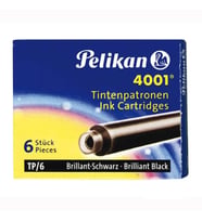 PELİKAN 4001 DOLMAKALEM KARTUŞU 6'LI MAVİ