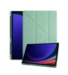 Newface Samsung Galaxy Tab A11 Plus Kalemlikli Mars Tablet Kılıfı - Açık Yeşil