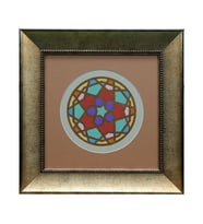 e38 EL İŞÇİLİĞİ TEZHİP TABLO - 38*38 CM - 6542