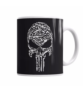 Caveira De Armas Kupa Bardak Porselen