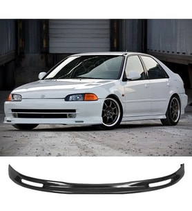 Honda Civic Sedan Mugen Ön Ek Karlık Mat Siyah Plastik 1992 1993 1994 1995