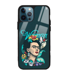 iPhone 11 Pro Max Women Frida Kahlo Tasarımlı Glossy Telefon Kılıfı