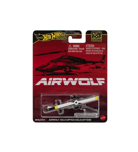 Hot Wheels Pop Culture Airwolf Helicopter Jbl56