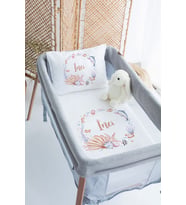 %100 Delux Pamuk Isme Özel 70x120 Park Yatak Nevresim Takımı