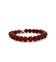 8mm Carnelian Akik Bileklik