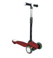 3+ Yaş Pro Scooter Bordo Işıklı 50 Kg Taşıma Kapasiteli
