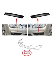 Ford Focus Ön Tampon Sis Far Çıtası Kaş Sağ Sol Takım 2005--2008
