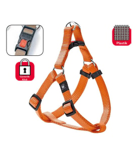 Karlıe Kilitli Göğüs Tasma Xs 20-35Cm Turuncu