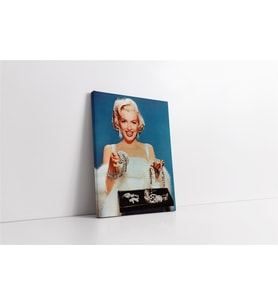 Renkli Marilyn Monroe Kanvas Tablo