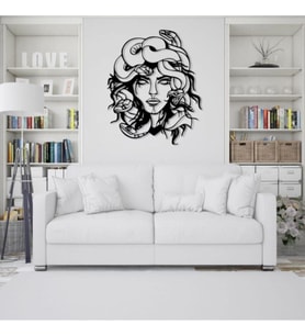 Leylaser Medusa Lazer Kesim Duvar Dekorasyonu Tablo 50*40