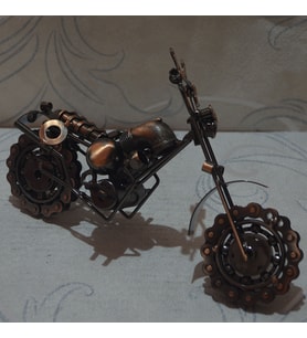 BİLYALI METAL MOTOR EV ARKADAŞ SEVGİLİ OFİS DEKORATİF HEDİYE