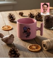 Kişiye Özel Karikatürlü Erkek Yazılım Mühendisi T Pastel Kupa Mühendisler Günü Hediyesi