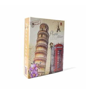 Fotoğraf Albümü 10X15 200'Lük Kış Masalı Pisa Kulesi (Karamel)