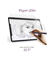 Galaxy Tab S10 FE Uyumlu 10.9" Gerçek Kağıt Hissi Parlama Önleyici Paper Like Ekran Koruyucu