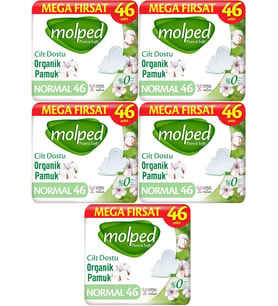 Molped Pure&Soft Hijyenik Ped Normal 230 (5PK*46) Adet Mega Pk