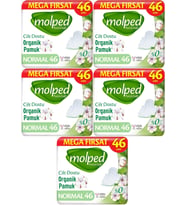 Molped Pure&Soft Hijyenik Ped Normal 230 (5PK*46) Adet Mega Pk