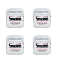 Penetrex Arnica Vitamin B6 ve MSM İçeren Kas Eklem Bölgesi Masaj ve Bakım Kremi 57 g x4