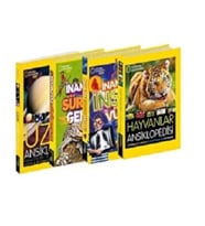 National Geographic Kids Ansiklopedi Seti-4 Kitap Takım