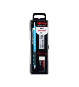 Rotring Tikky Versatil Mavi Kalem 0.7+Min+Silgi Hediye