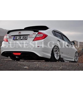 Honda Civic Uyumlu Fb7 Yarasa Spoiler (Fiber)