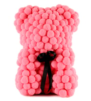 Teddy Pompom Bear - Pembe Ponpon Ayıcık