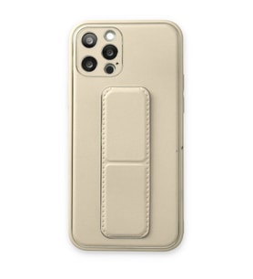 Apple İphone 12 Pro Kılıf Coco Deri Standlı Kapak - Beyaz