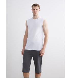 LC WAIKIKI Gri Standart Kalıp Erkek Pijama Alt Şort