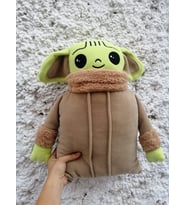 STAR WARS MASTER BABY YODA PELUŞ 3D PUF YASTIK