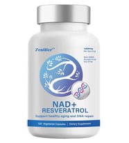 Zenlifer NAD + Resveratrol 1000 mg  120 Kapsül Besin Takviyesi