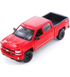 Welly 2017 Chevrolet Silverado 1:24 Kırmızı Model Araba