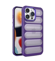 Newface Apple iPhone 14 Pro Kılıf Airmax Silikon Kapak - Derin Mor
