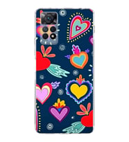 PrintiFy Xiaomi Redmi Note 12 Pro ile Uyumlu Retro Color 3  Kamera Korumalı Şeffaf  Kılıf