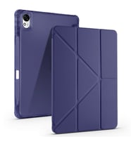 Lexroo Huawei Matepad 11.5 2025 Kılıf Tri Folding Kalem Bölmeli Standlı Kılıf - Lacivert