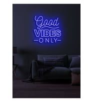 Good VIBES Only Yazılı Neon Tabela