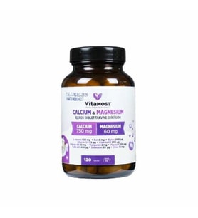 Vitamost Calcium & Magnesium 1500 mg 120 Tablet