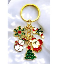 YILBAŞI YENİ YIL NOEL TEMALI ANAHTARLIK