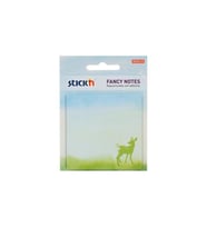 Hopax Stickn Yapışkanlı Not Kağıdı Fancy 1.seri 30 Yaprak 76x76 Mm
