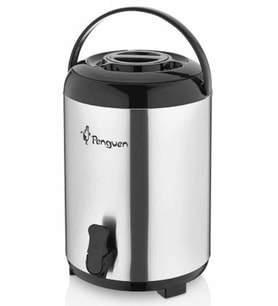 PENGUEN ÇELİK TERMOS 9,5 LT SU LİMONATA ÇAY KAHVE SERVİS TERMOSU 1295C