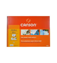 Canson Çok Amaçlı Resim Defteri 25x35 cm 120 gr 15 Yaprak