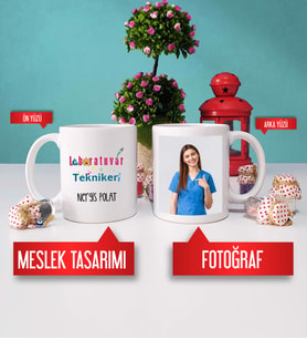 Laboratuvar Teknikeri Kupa Bardak Fotoğraflı