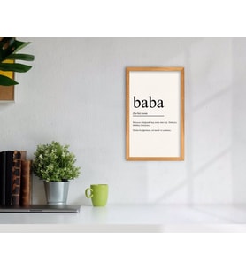 BK Home Godfather Baba Tasarımlı Dekoratif Retro Ahşap Tablo-7