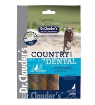 Dr.Clauder's Country Dental Snack Domuz ve Balık Derili Orta Irk Köpek Ödül Maması 120gr