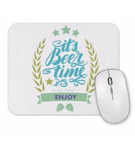Beer Time Enjoy Mouse Pad