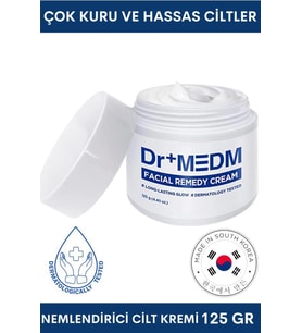 Dermal Dr+ MEDM Facial Remedy Kuru ve Hassas Ciltler için Yüz Kremi 125 GR