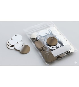 150 adet 20 mm (2 cm) platin renk pleksi Çanta, Supla, Patik Pulu