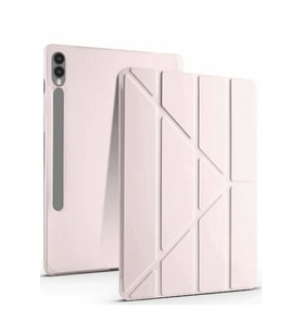 Newface Samsung Galaxy X610 Tab S9 FE Plus 12.4 Kılıf Kalemlikli Mars Tablet Kılıfı - Rose Gold