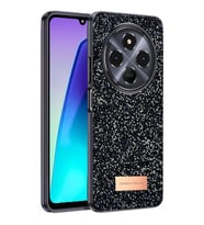 Onegif Xiaomi Redmi 14c Bright Simli Kapak - Siyah