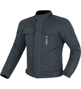CE2137 Motosiklet Montu 4 Mevsim Motorcu Mont Siyah